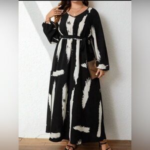 SHEIN CURVE 5XL(22) long dress.